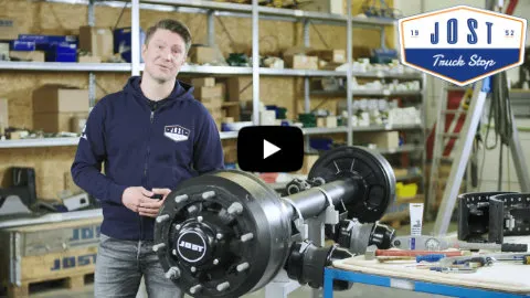 JOST Truck Stop #29 DMA Bremstrommel austauschen