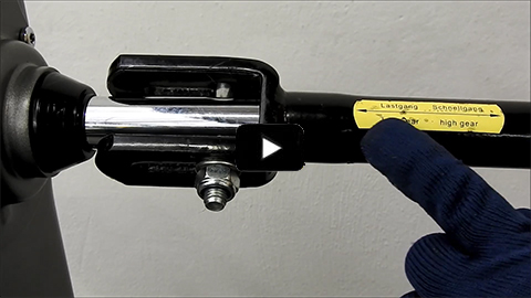 JOST Landing Gear Modul B: Switch between High Gear and Low Gear